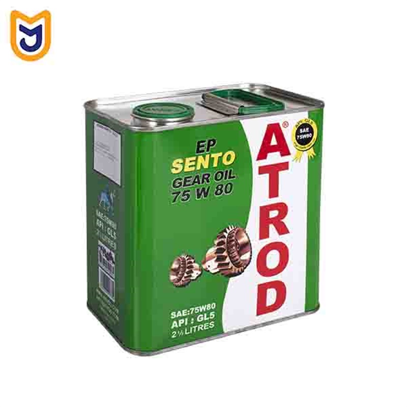 روغن گیربکس خودرو آترود ATROD مدل GL5 75W80 EP SENTO (دو و نیم لیتری)