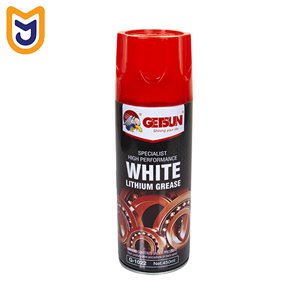 اسپری گریس گتسان GETSUN مدل WHITE LITHIUM GREASE