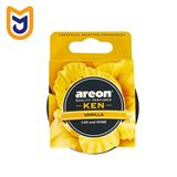 خوشبو کننده قوطی ای داخل کابین خودرو آرئون areon مدل KEN رایحه وانیل