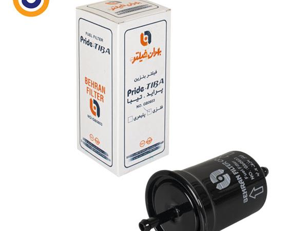 فیلتر بنزین خودرو بهران مدل GB 0603 فلزی مناسب ساینا