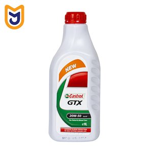 روغن موتور خودرو کاسترول Castrol مدل GTX 20W-50 (یک لیتری)