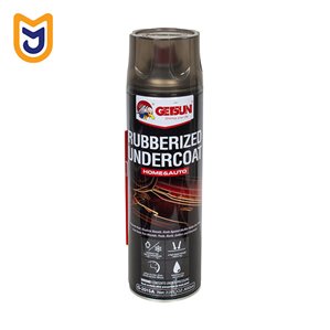 اسپری پوشش دهنده قیر گتسان مدل RUBBERIZED UNDERCOAT