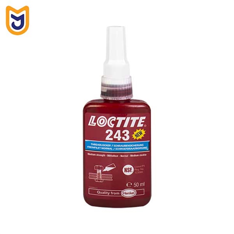 چسب مایع قفل رزوه (متوسط) لاکتایت مدل LOCTITE 243