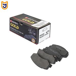 لنت ترمز جلو گلد GOLD مدل HP 5309 مناسب پژو 206 تیپ 5 و صندوقدار V8,V9,V2 (مدل رانایی)