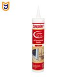 چسب سیلیکون کارتریج همه کاره شفاف کاسپین مدل All purpose sealant