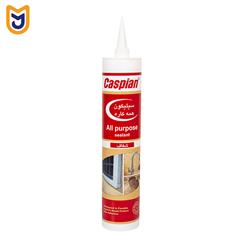 چسب سیلیکون کارتریج همه کاره شفاف کاسپین مدل All purpose sealant