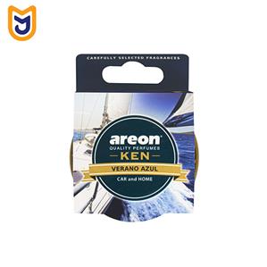 خوشبو کننده قوطی ای داخل کابین خودرو آرئون areon مدل KEN رایحه تابستان آبی