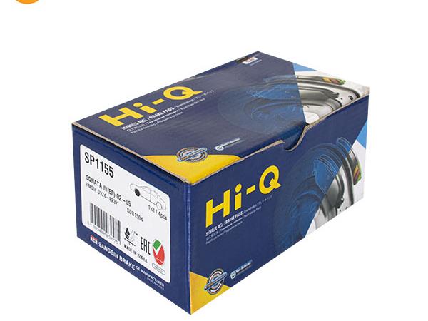 خرید اینترنتی لنت ترمز جلو های کیو Hi-Q مدل SP1155 مناسب هیوندای آزرا TG و  HG -مستریدکی