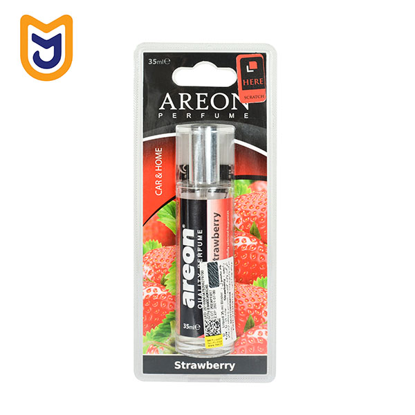 اسپری خوشبو کننده داخل کابین خودرو آرئون areon مدل PERFUME رایحه توت فرنگی