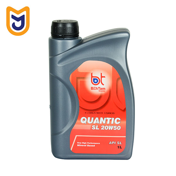 روغن موتور خودرو بهتام BehTam مدل QUANTIC SL 20W50 (یک لیتری)