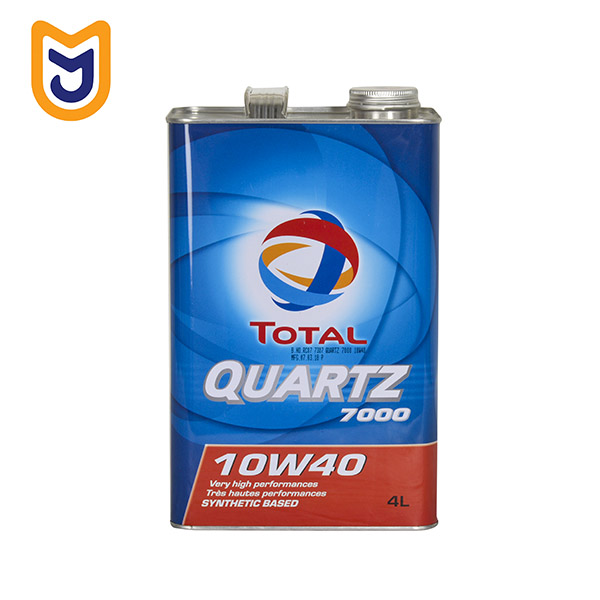 روغن موتور توتال TOTAL مدل (QUARTZ 7000 (10W40 (چهار لیتری)