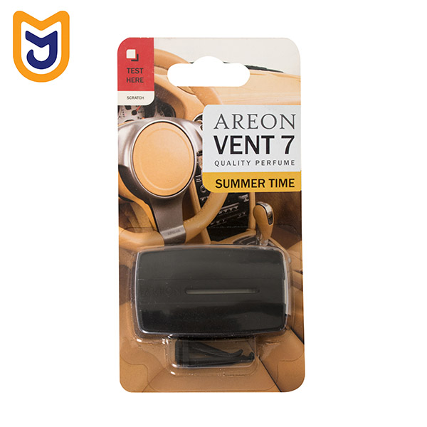خوشبو کننده دریچه ای داخل کابین خودرو آرئون AREON مدل VENT 7 رایحه تابستان