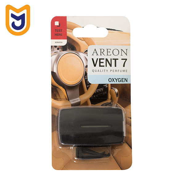 خوشبو کننده دریچه ای داخل کابین خودرو آرئون AREON مدل VENT 7 رایحه اکسیژن