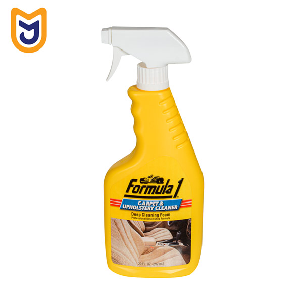 اسپری تمیز کننده پارچه (فوم) داخل کابین خودرو فرمول وان مدل CARPET & UPHOLSTERY CLEANER