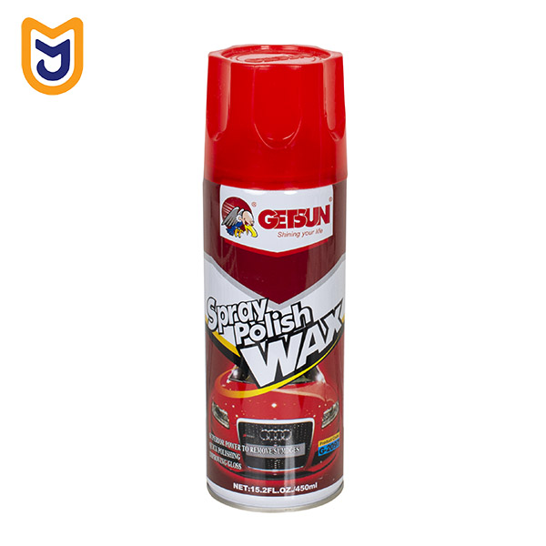 اسپری پولیش واکس براق کننده بدنه خودرو گتسان مدل Spray polish WAX