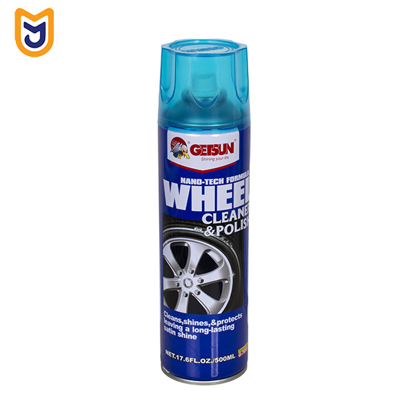 اسپری تمیز و براق کننده رینگ چرخ خودرو گتسان مدل WHEEL CLEANER & POLISH
